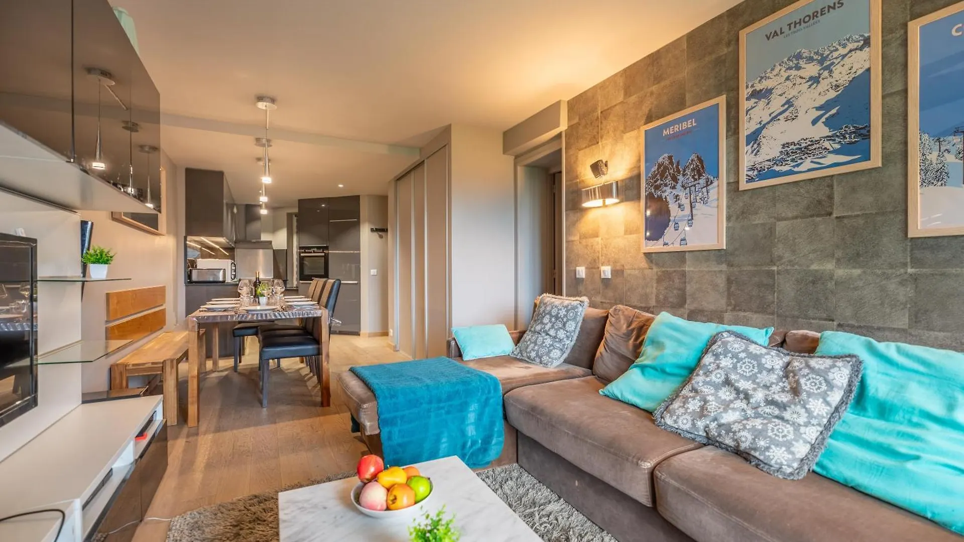 Ski In-Out - Heart Of Val Thorens Spacious 8 Guests Apartment, Wifi 303 아파트